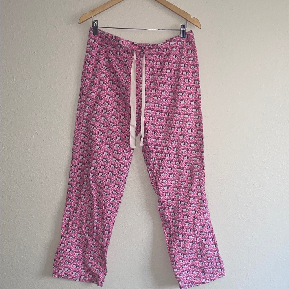 Vineyard Vines Holiday Christmas Pink Pajama Pants size small